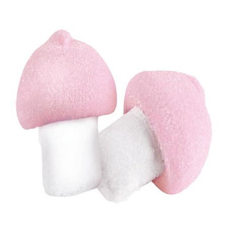 Marshmallow Bulgari fungo bianco e rosa  500gr