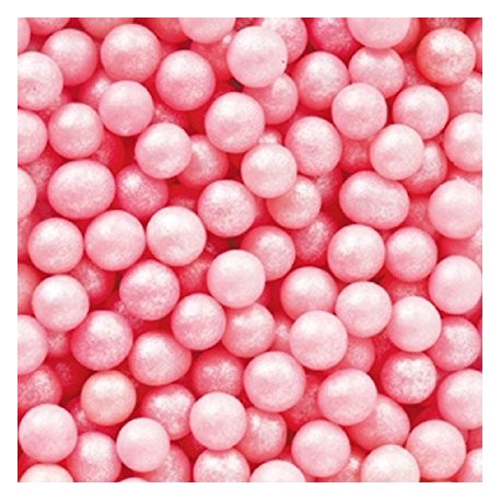 Confezione 1Kg perle di zucchero rosa