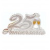 Scritta polistirolo "25 anniversario"