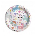 Piatto Unicorno Sparkle 24 cm